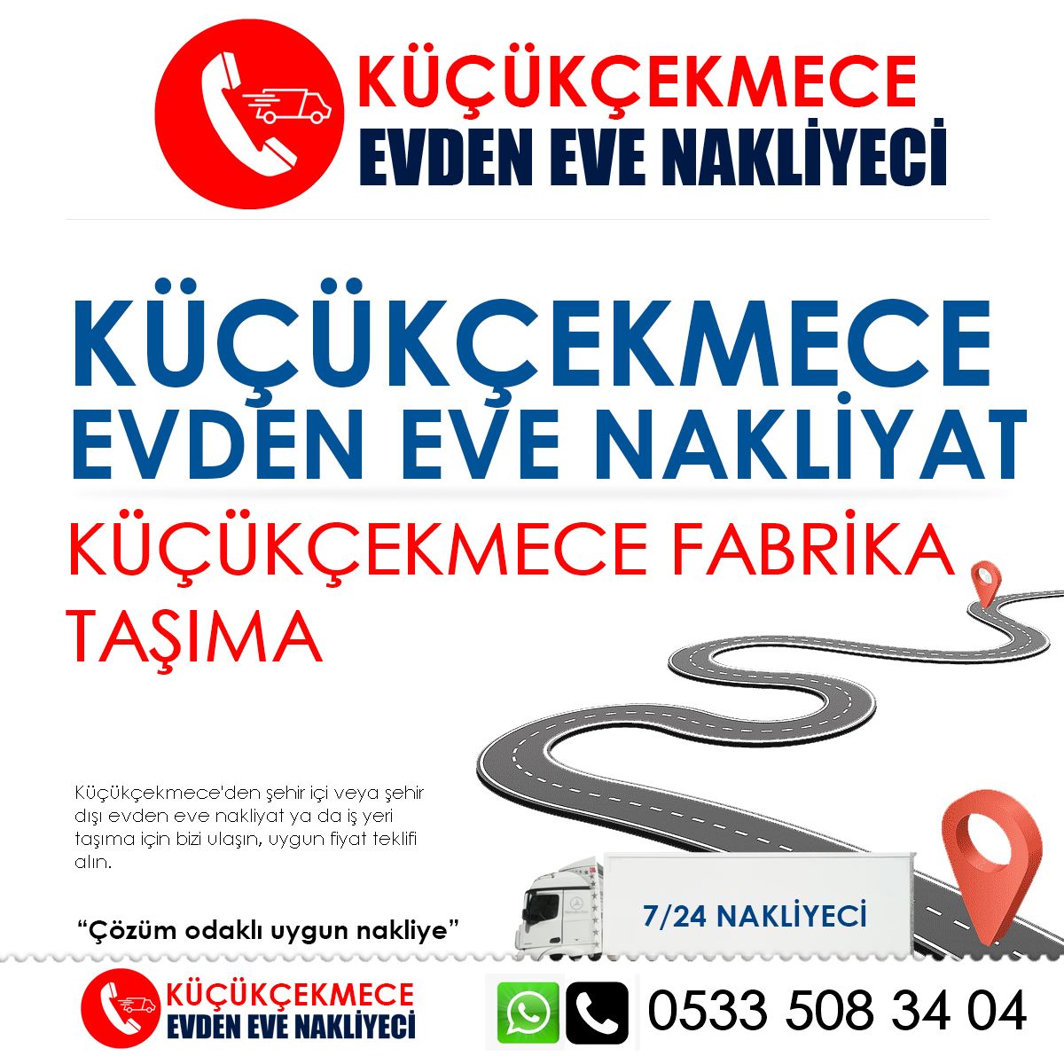 Küçükçekmece Fabrika Taşıma : Kapak Görseli